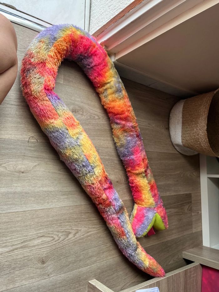 Peluche serpent rare  IKEA djungelorm worm - photo numéro 4