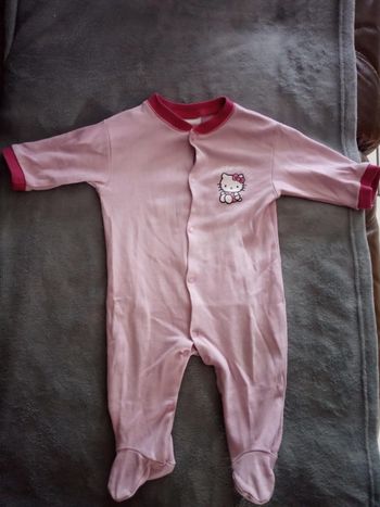 Pyjama fille Hello Kitty 62 cm (3 mois)