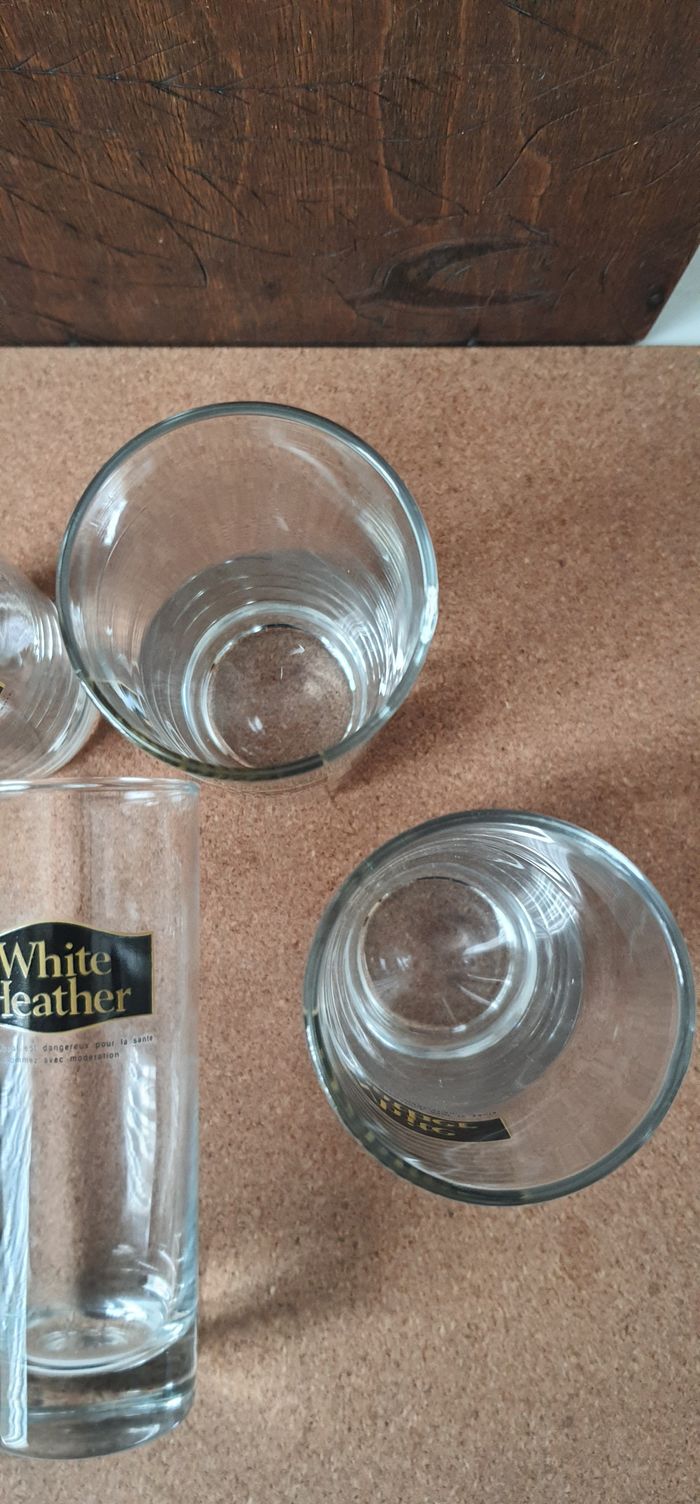 Lot de 4 verres haut "White Heather" - photo numéro 3