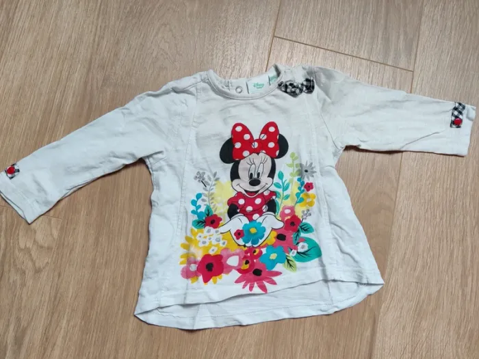 Lot de 6 T-shirts manches longues 9 mois - photo numéro 3