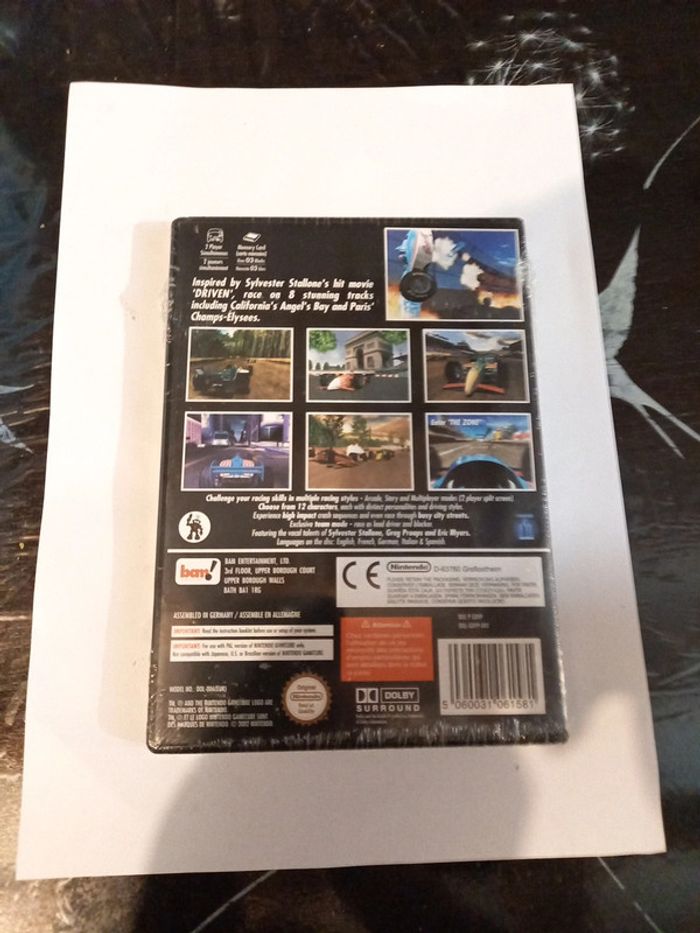 Driven Nintendo gamecube blister - photo numéro 2