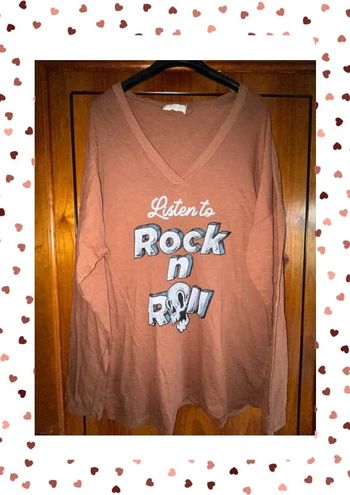Haut manches longues Rock ´n roll April Vintage