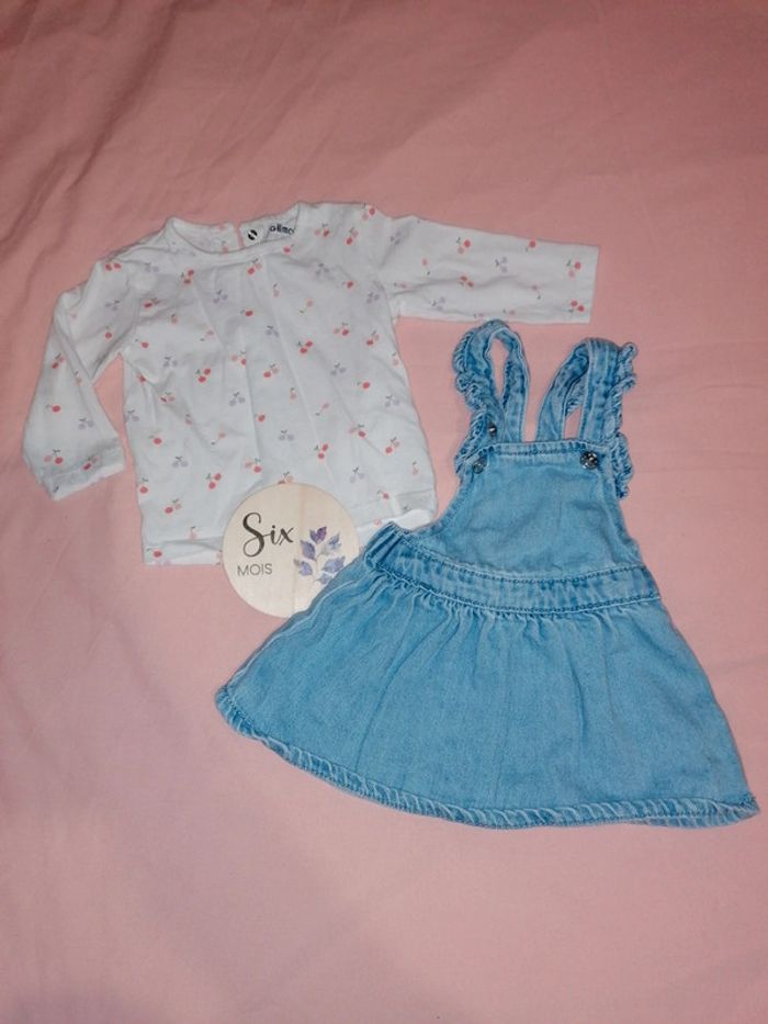 Ensemble robe et haut manche longue gemo