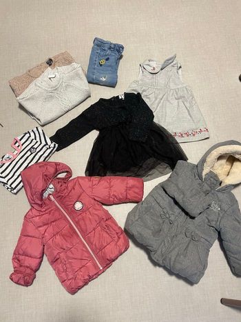 Lot fille 12 mois hiver