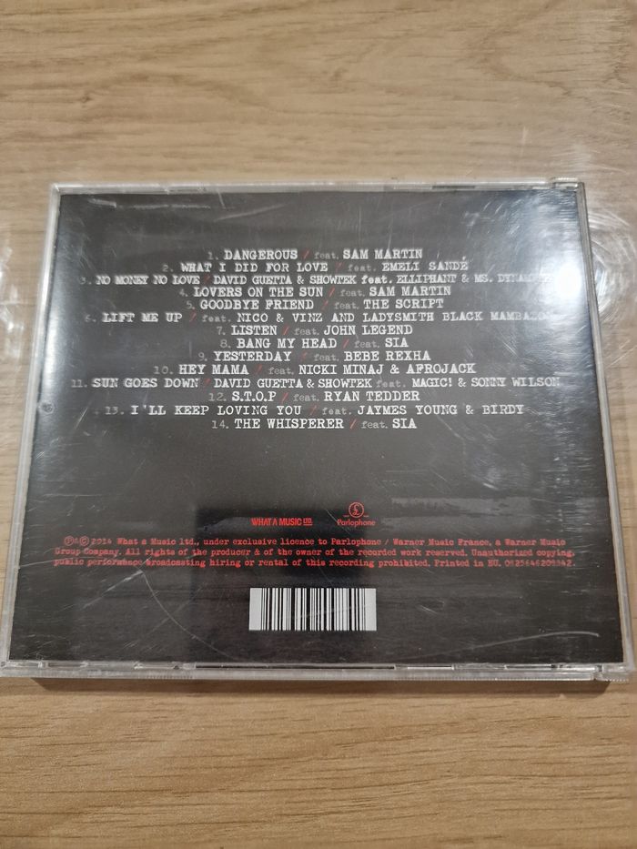 Cd David guetta - photo numéro 4