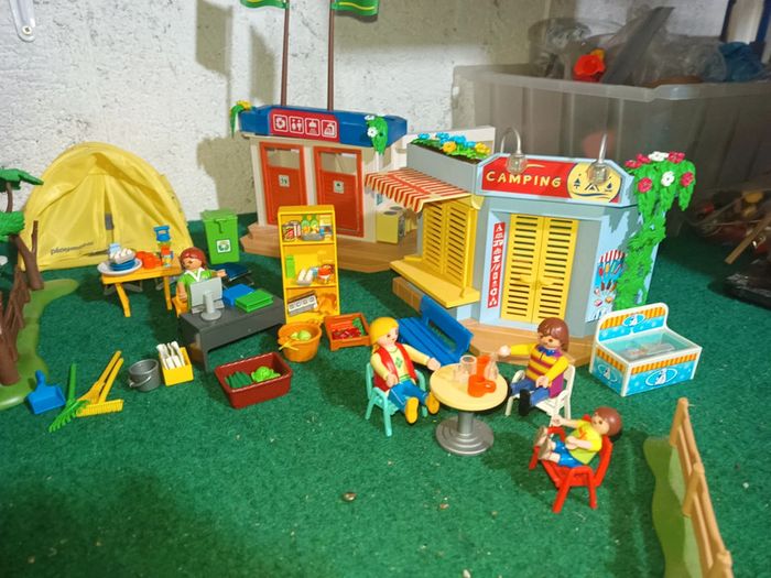 Camping playmobil avec camping car - photo numéro 3