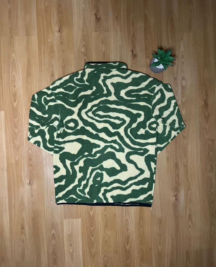 Polaire Columbia Helvetia / zebré vert beige / taille M - photo numéro 4