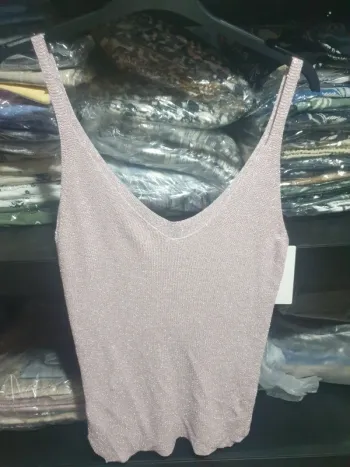 Debardeur a paillettes