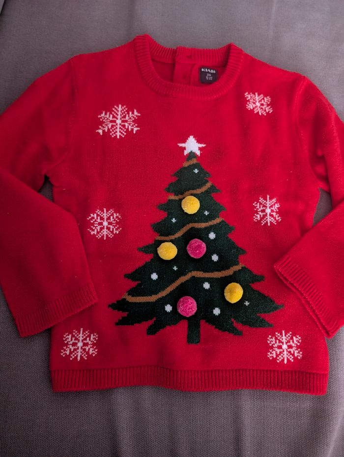 Pull de Noël 2 ans kiabi