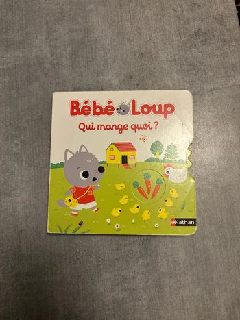 Livre bébé, Loup qui mange quoi ?