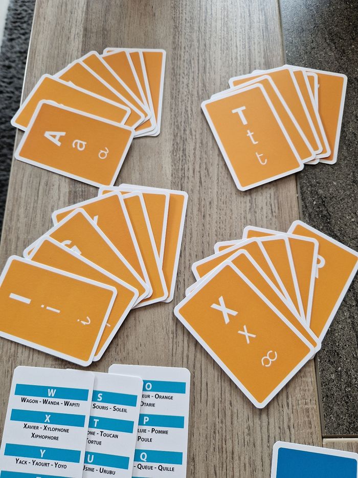Cartes alphabet - photo numéro 10