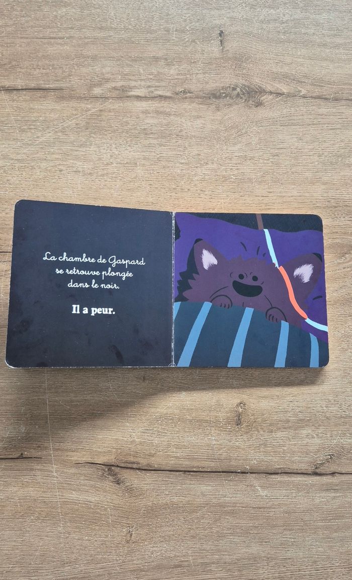 Livre Gaspard a peur du noir - photo numéro 3