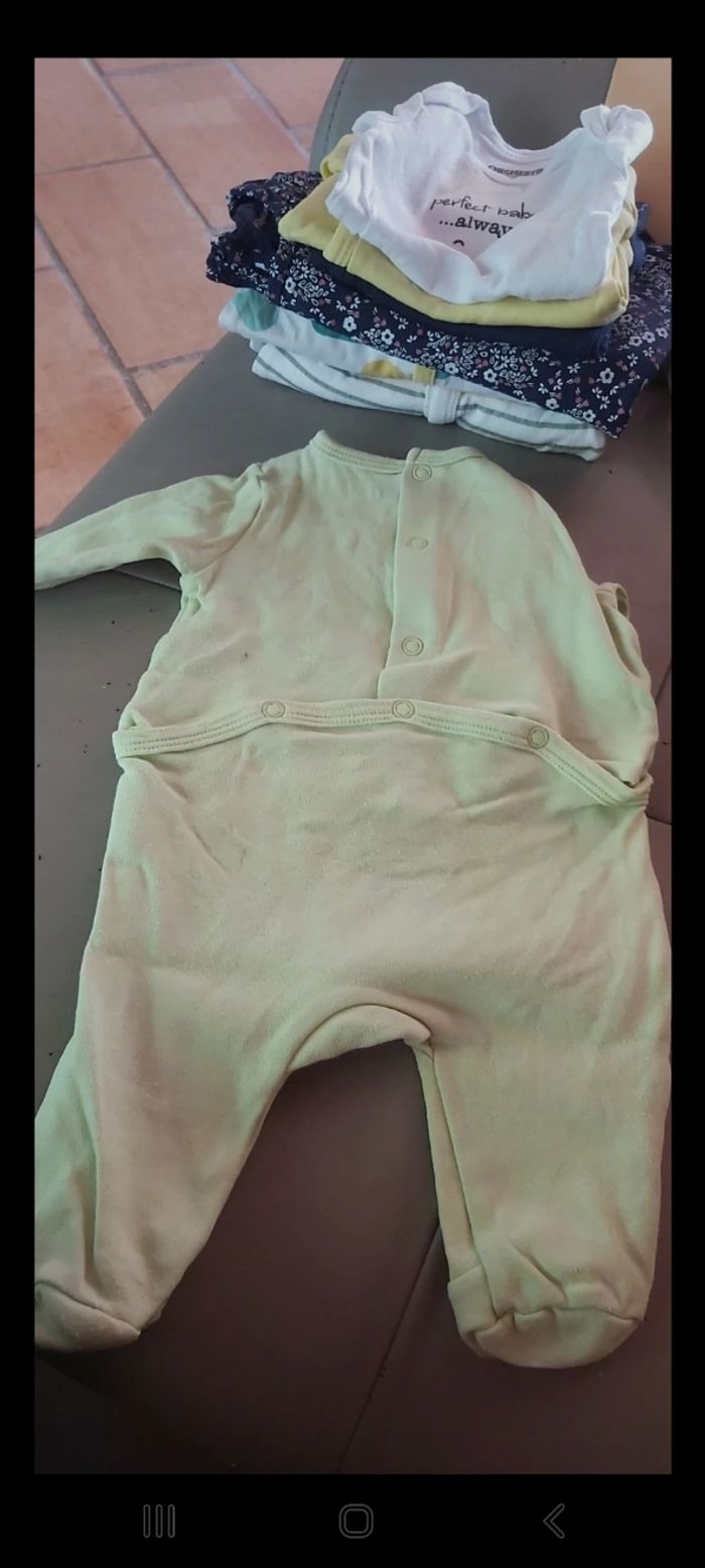 Pyjama ete ou bodie hivers 1 mois - photo numéro 4