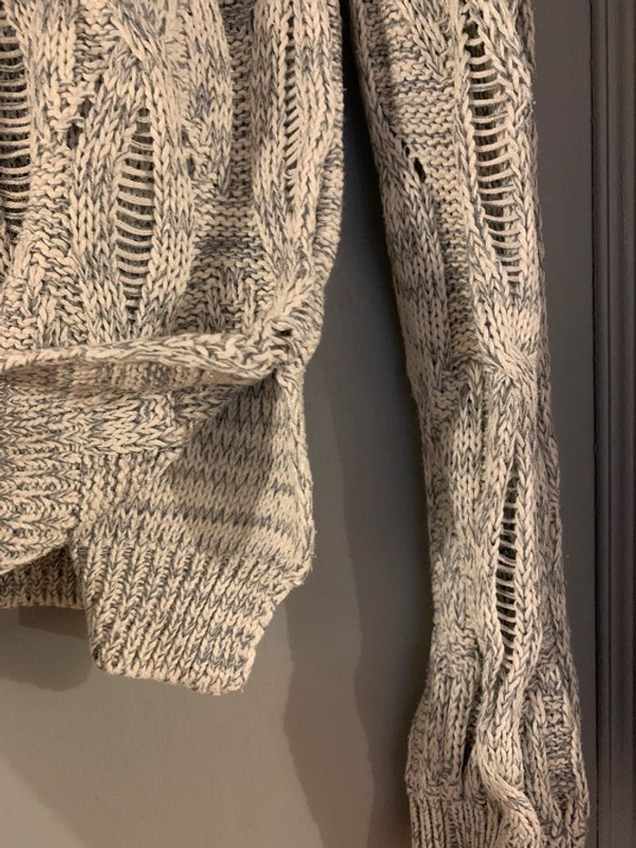 Pull gris femme - photo numéro 3