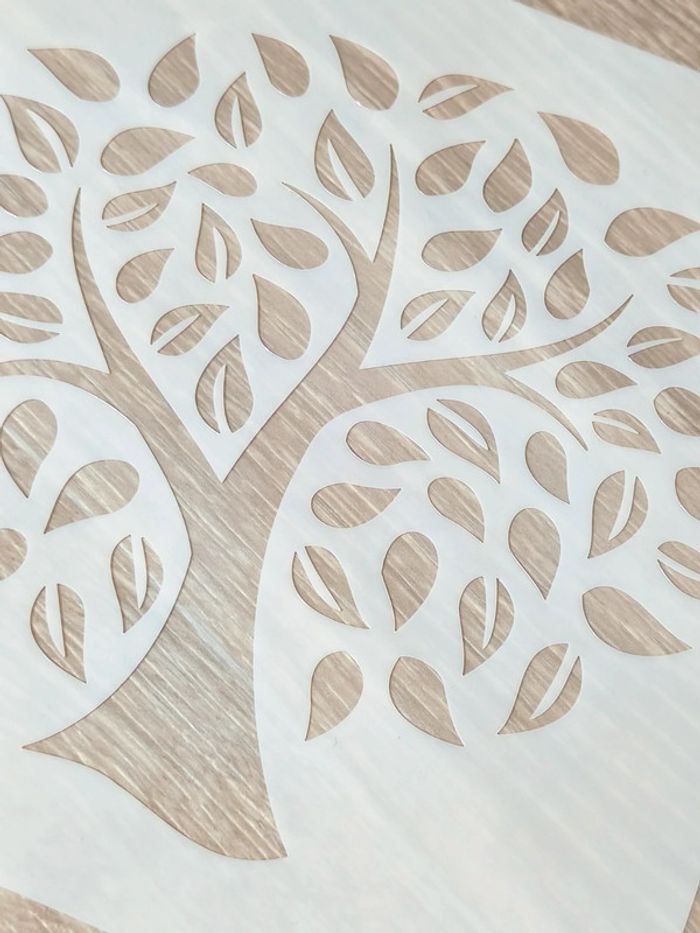 Pochoir arbre - photo numéro 3