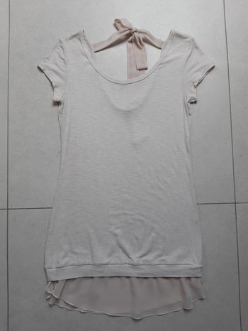 T-shirt rose clair Benetton taille S