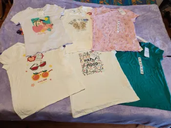 Lot de 6 Tee-shirts mc
