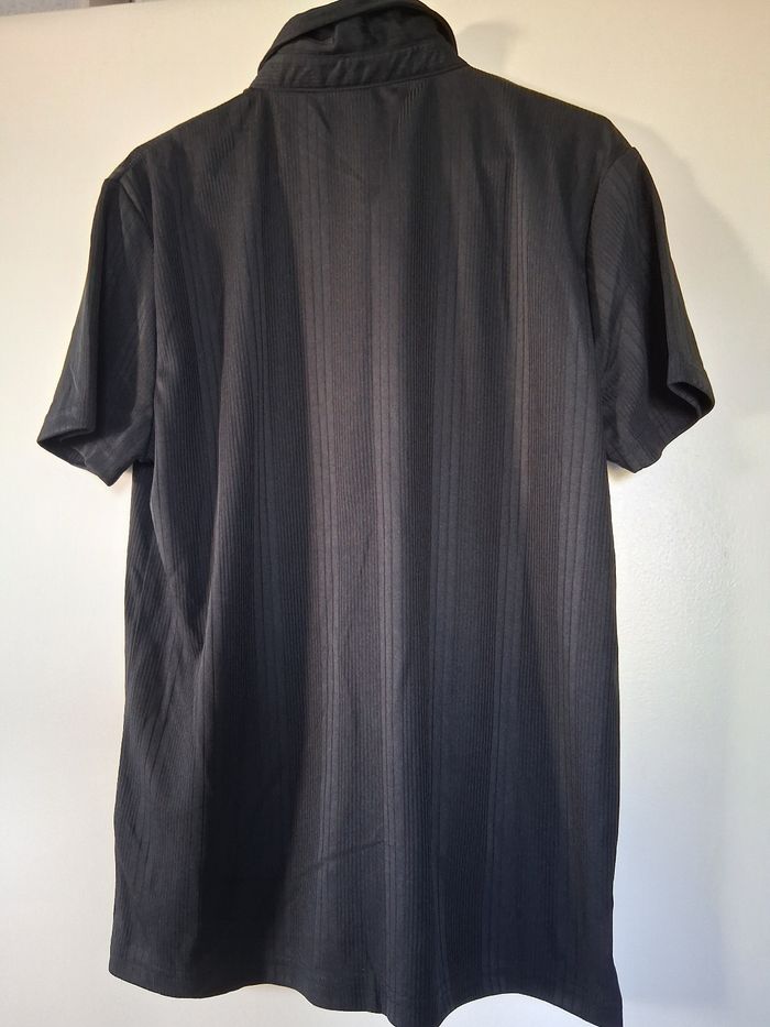 Chemise " custer" côtelé noir " t- L" neuf - photo numéro 2