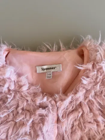 Veste fille rose