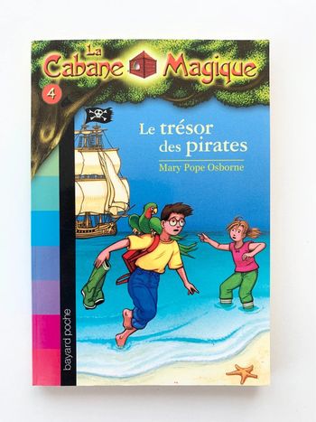 Livre La cabane magique Tome 4 : le trésor des pirates
