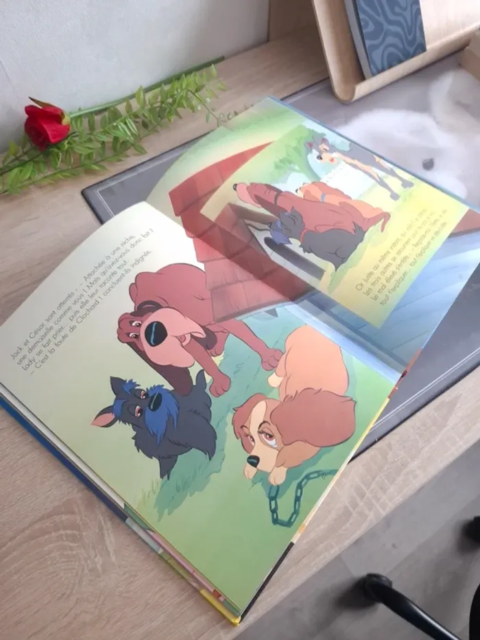 Livre Disney / La belle et le clochard - photo numéro 4