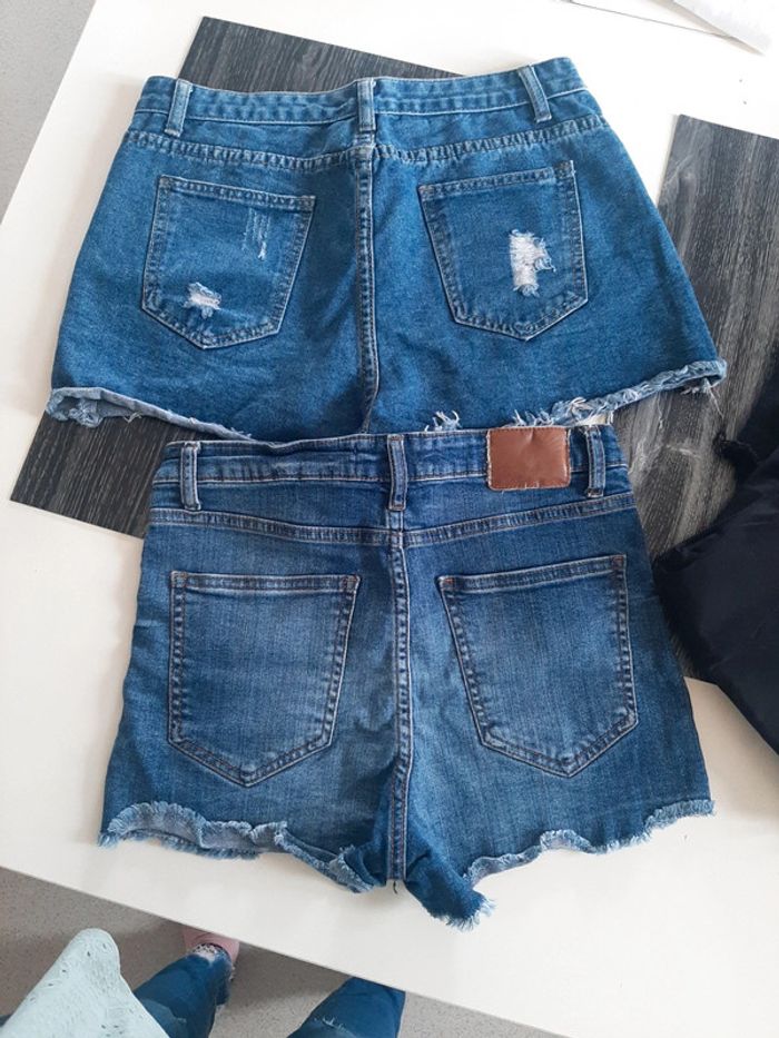 Lot de 3 short t38 + une jupe - photo numéro 2