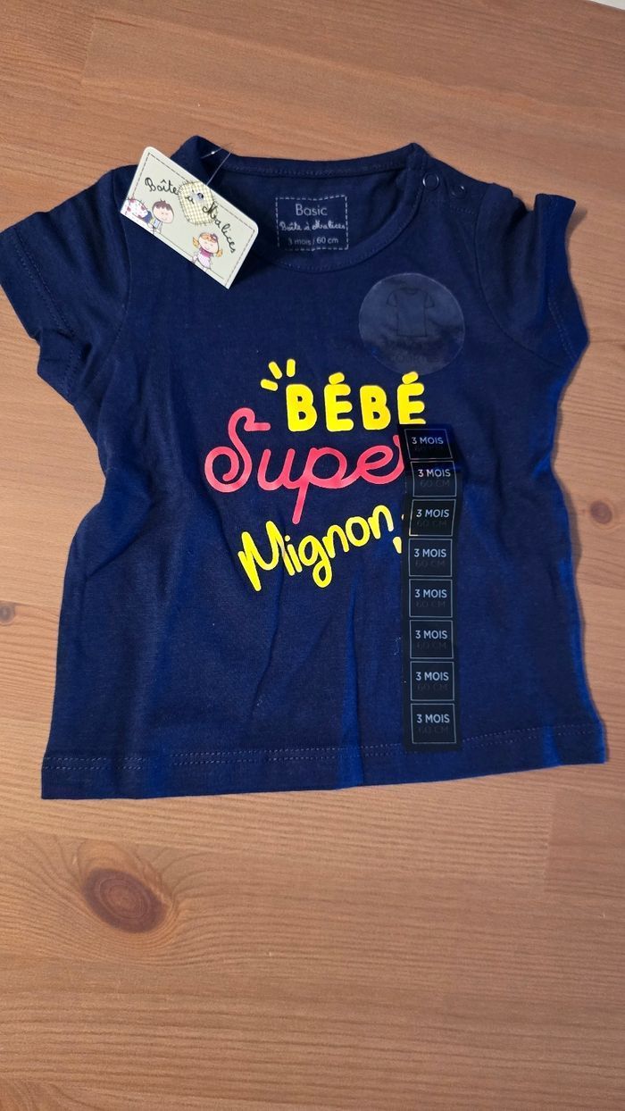 NEUFS (non portés) 🏷💙😍superbe ensemble 3mois Garçon 💙😍 - photo numéro 2