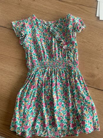 Robe à fleur fille