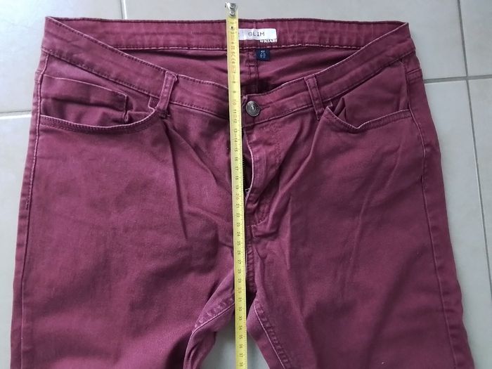 Lot de 2 jeans femme T 42 stretch  kiabi - photo numéro 10