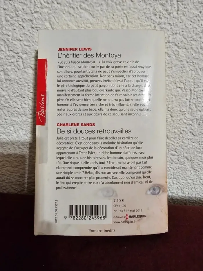 Livre L'héritier des Montoya- De si douces retrouvailles - photo numéro 2