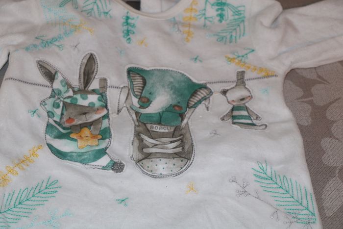 Pyjama avec pieds - photo numéro 2