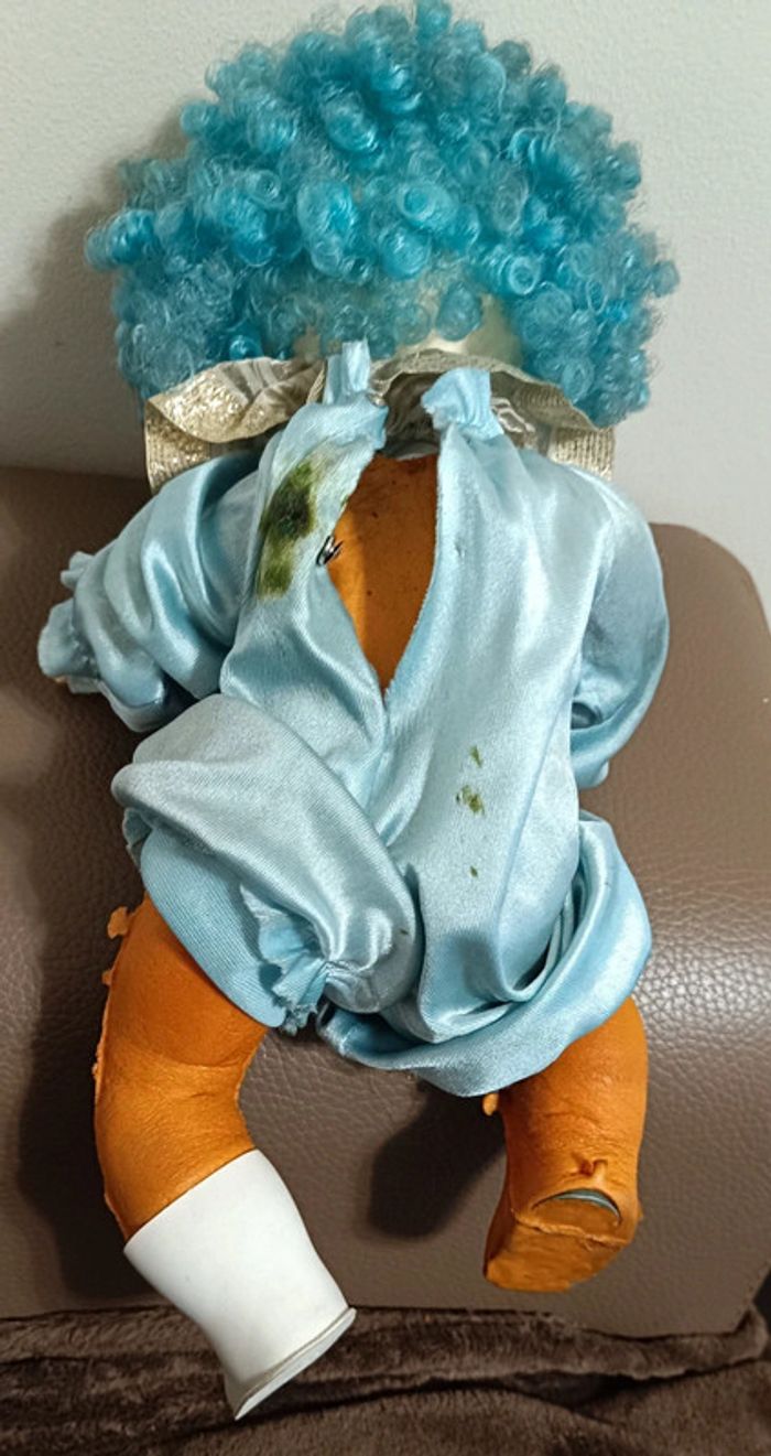 Poupée CB pierrot bleu - photo numéro 6