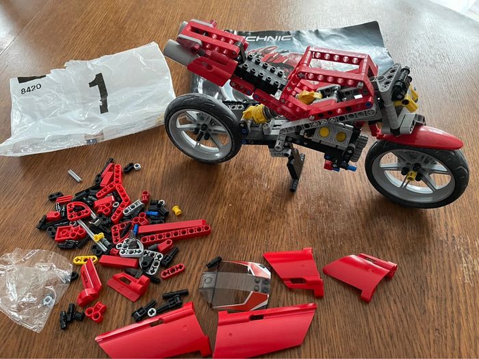 Moto Lego Technic 8420 - photo numéro 6