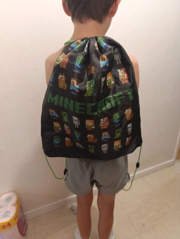 Sac à dos léger Minecraft - photo numéro 2