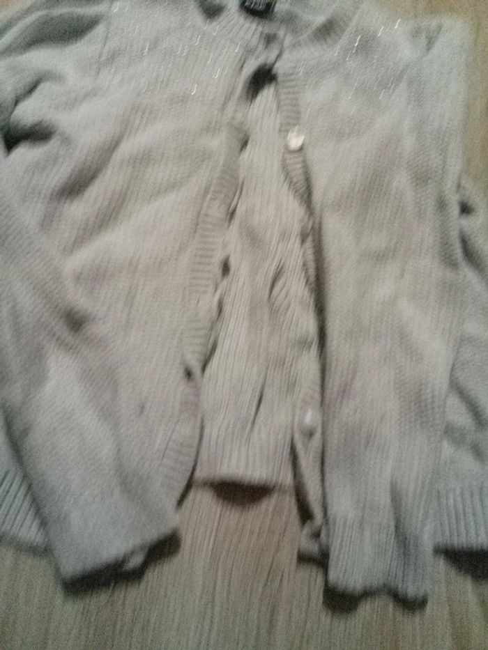 Gilet gris Kiabi - photo numéro 4