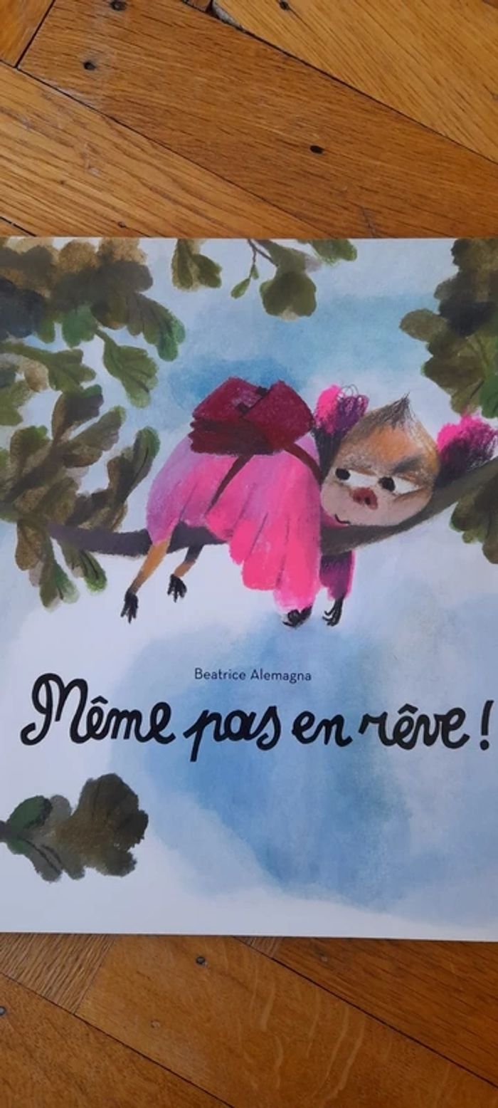 Neuf " Même pas en rêve " Béatrice Alemagna - photo numéro 2