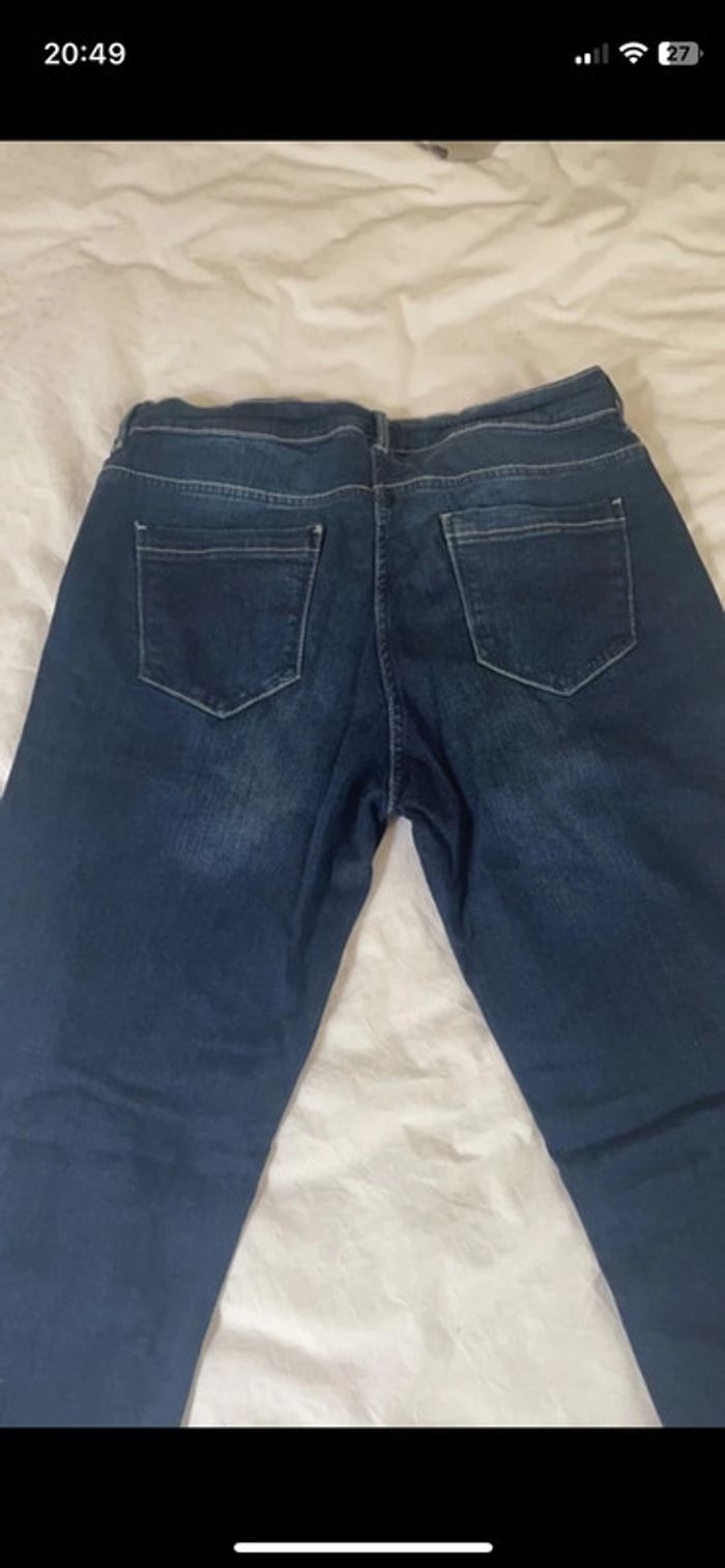 Jeans femme bleu Up 2 Fashion taille 44 - photo numéro 4