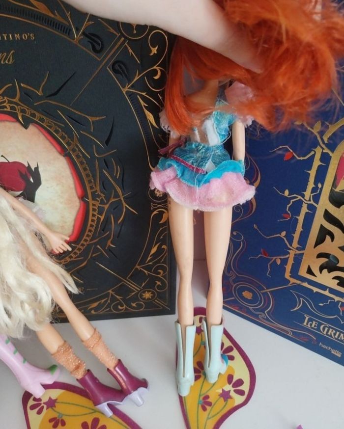 3 Poupées Bloom Stella Flora Believix Winx Club Smoby saison 4 Fairy of Music - photo numéro 8