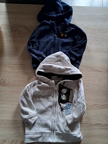 Lot deux vestes 18 mois