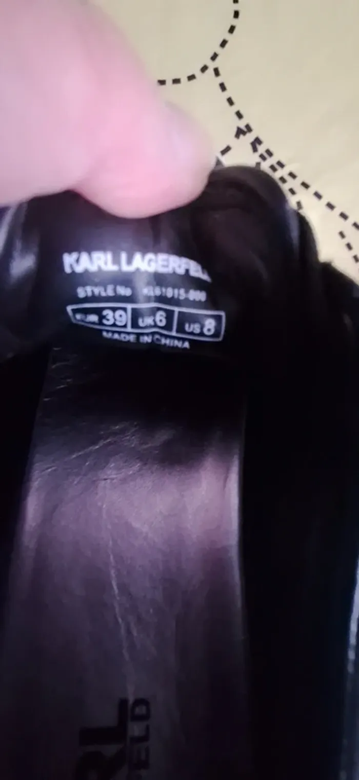 Baskets basses karl lagerfeld - photo numéro 5