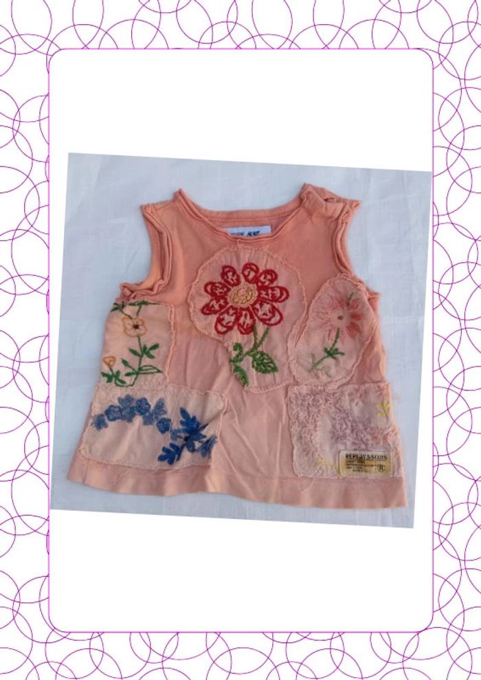 Tee shirt 6 mois Replay & Sons