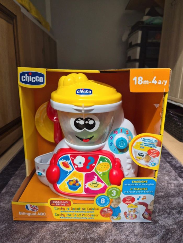 Jeux chicco cooky le robot