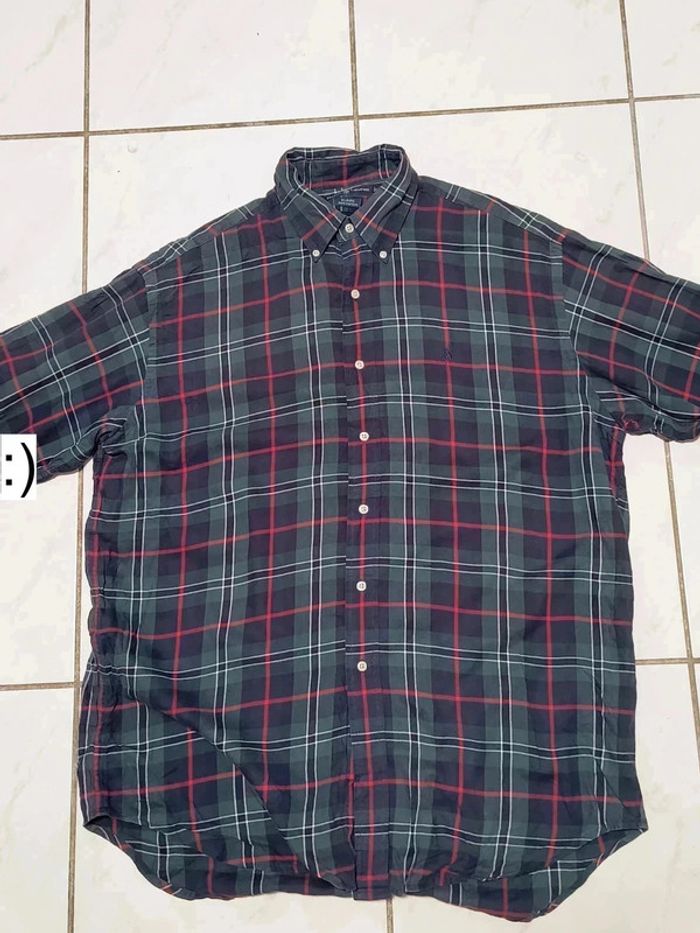 Chemise Ralph Lauren vintage à carreaux – Tendance Y2K - photo numéro 6