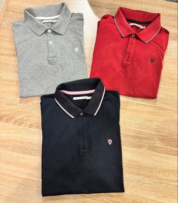 Lot de 3 polos Celio Les Essentiels – taille M