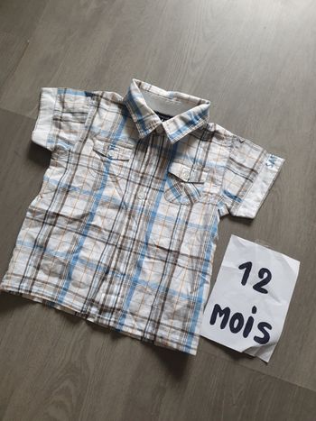 Chemise 12mois garçon