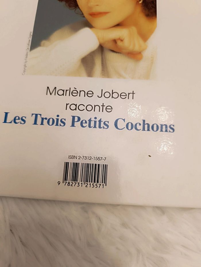 Livre : Les trois petits cochons - Marlène Jobert - Atlas - photo numéro 8