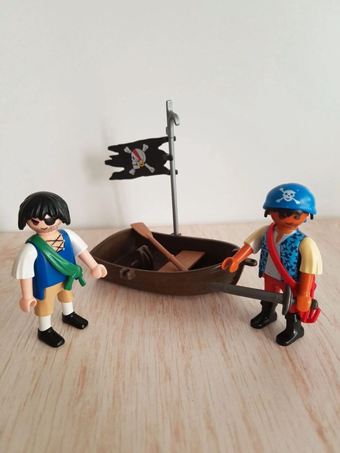 Pirates, bateau et tire-boulet Playmobil pirates - photo numéro 3