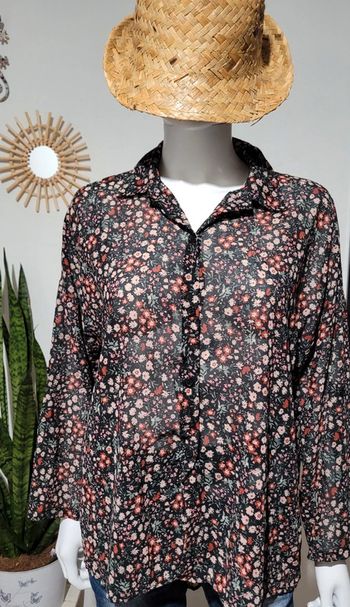 Chemise à fleurs