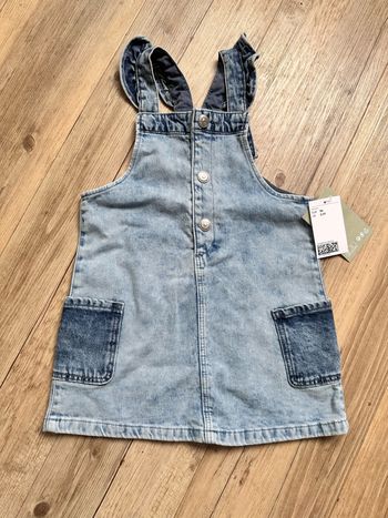 Robe en jean bicolore 2/3 ans h&m