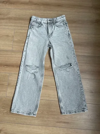 Jean large taille 9 ans